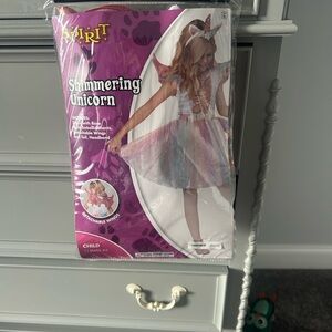 Spirit Magical Unicorn Costume for Kids - Pink, Purple, White
